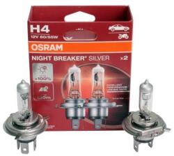 OSRAM Bec Osram Night Breaker Silver H4 12V 60/55W P43t Set 2 buc (12107786)