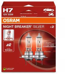 OSRAM Bec Osram Night Breaker Silver H7 12V 55W PX26d Set 2 buc (12107789)