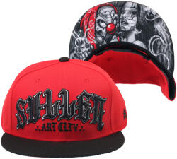 SULLEN șapcă snapback SULLEN - FIDDY X MAGO - roșu/negru - SCA8138_RD