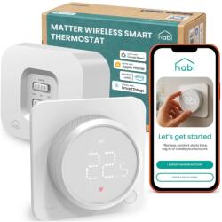 SALUS Termostat ambient fara fir Salus Habi Matter IT850, control internet, programabil (IT850) - centrala-gaz
