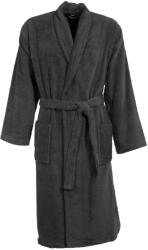 Nef Nef Homeware Halat de baie gri mărimea XL, guler tip șal, 420 g/m2 bumbac, Nef-Nef Fresh