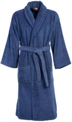 Nef Nef Homeware Halat de baie albastru denim mărimea XXL, 420 g/m2 bumbac, Nef-Nef Solid Line