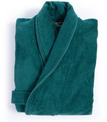 Nef Nef Homeware Halat de baie velur verde, mărimea XL, 100% bumbac, Nef-Nef