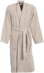 Nef Nef Homeware Halat de baie bej natural mărimea XXL, 420 g/m2 bumbac, Nef-Nef Solid Line