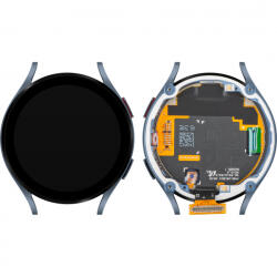 Samsung Display cu Touchscreen Samsung Galaxy Watch5 44mm, cu Rama, Versiune LTE, Albastru, Service Pack GH82-30043B