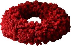 Botane Coroană Red Moss 40 cm (BOT-CH26-WRE-011)