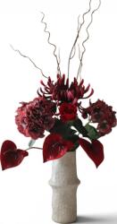 Botane Buchet de flori artificiale Poised Red (BOT-VD26-BOU-002)