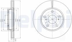DELPHI Disc Frana Bg4232 Toyota Auris/Corolla Toyota (Faw) Corolla (BG4232)