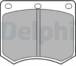 DELPHI Set Placute Frana, Frana Disc Lp154 Ford Capri I/Capri Ii/Capri Iii/Consul/Taunus (LP154)