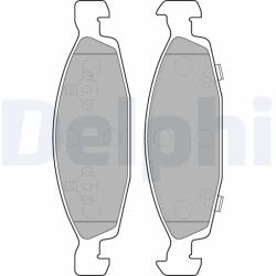 DELPHI Set Placute Frana, Frana Disc Lp1557 Jeep Cherokee/Grand Cherokee I (LP1557)