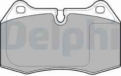 DELPHI Set Placute Frana, Frana Disc Lp1584 Bmw 5/7/8 Maserati 3200 Gt/4200 Gt / Coupe (LP1584)