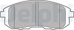 DELPHI Set Placute Frana, Frana Disc Lp2148 Fiat Sedici Lamborghini Huracán Nissan Cube (LP2148)