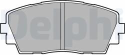 DELPHI Set Placute Frana, Frana Disc Lp2296 Kia Picanto Ii/Picanto Iii (LP2296)