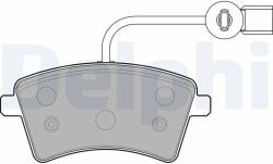 DELPHI Set Placute Frana, Frana Disc Lp2504 Nissan Nv250 Renault Kangoo (LP2504)