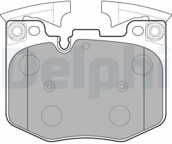 DELPHI Set Placute Frana, Frana Disc Lp3235 Bmw 2/3/3 Touring/4/4 Gran/5/5 Touring/7/8 (LP3235)