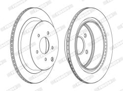 FERODO Disc Frana Ddf1506C Infiniti Fx/Jx/M/M37/Q50/Q60/Q70/Qx50 I/Qx60 Nissan Elgrand (DDF1506C)