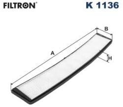FILTRON Filtru, Aer Habitaclu K1136 Alpina B3 Bmw 3/X3 (K1136)
