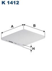 FILTRON Filtru, Aer Habitaclu K1412 Lexus Is I/Is Sportcross/Rx Toyota Altezza Gita (K1412)