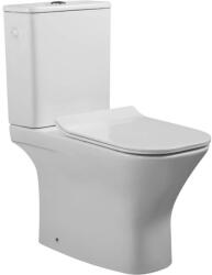 INVENA Nyks wc compact cu capac soft-close cu spălare turbionară alb CE-K1-P31 (CEK1P31Y)