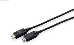 ASSMANN AK-330128-500-S, 50 M, HDMI A-típus (Standard), HDMI A-típus (Standard), 7680 x 4320 pixelek, 48 Gbit/s, Fekete (AK-330128-500-S)