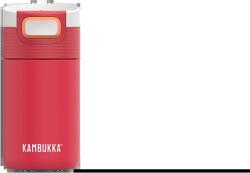 KAMBUKKA Etna termikus bögre 300 ml, szürke pillangó mintával, 3 az 1-ben fedél, rozsdamentes acél szigetelés (11-01055)