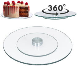 Cake Land üveg állvány, 30 cm, csúszásgátló talppal, forgó mechanizmussal (cakeland_5905771136918)