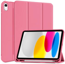 Tech-Protect Sc Pen Apple iPad 11 2025 / 10.9 2022 oldalra nyíló, kitámasztható mappa tok ceruza tartóval, magenta - coolmobile