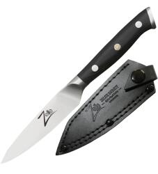 Zelite Alpha-Royal German 5", set de 4 cuțite pentru steak, 56 HCR, oțel inoxidabil (AR-PARG-GMST) (AR-PARG-GMST)