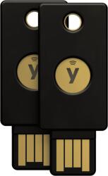 Yubico YubiKey 5 NFC - 2 db - fekete (101205)