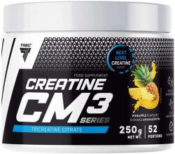 Trec Nutrition Trec Creatine CM3, pulbere de citrat de creatină, aromă de ananas - 250 g