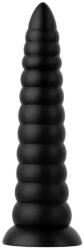 BUTTR Dop Anal BUTTR Caterpiller, PVC, Negru, 29 cm