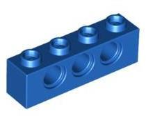 LEGO® Caramida technic 1 x 4 (370123)