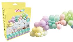  Léggömb, DIY, girland, macaron, vegyes pasztell színek (PTBMBBD1396)