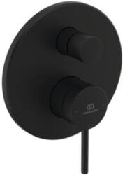 Ideal Standard Ceraline kád és zuhany csaptelep süllyesztett fekete A8567XG (A8567XG)