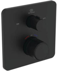 Ideal Standard Ceratherm kád és zuhany csaptelep süllyesztett z termosztáttal fekete A8587XG (A8587XG)