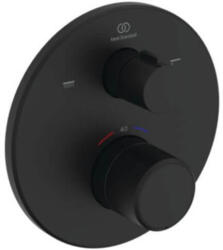 Ideal Standard Ceratherm T25 kád és zuhany csaptelep süllyesztett z termosztáttal fekete A8583XG (A8583XG)