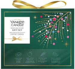 Yankee Candle karácsonyi ajándékszett 4 db-os fogadalmi gyertya üvegben