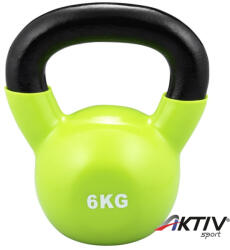 Trendy Sport Kettlebell Trendy vinyl lime-fekete 6 kg (6506) - aktivsport