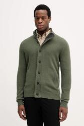 Barbour gyapjú kardigán - zöld M