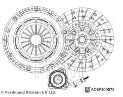 Blue Print Kuplung készlet ADBP300075/BLP