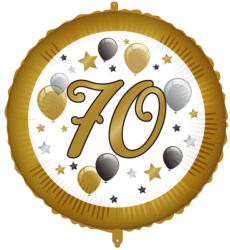 Procos Happy Birthday 70 Milestone fólia lufi 46 cm (PNN98023)