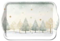 Ambiente B. V Karácsonyi műanyag kistálca 21x13 cm - Starry Sky (VR-33721130)