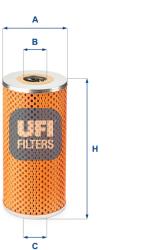 UFI Filtru ulei UFI 25.401. 00 (25.401.00) - fixbox