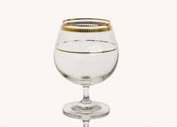  Konyakos pohár 300ml(6db)Dolce Vita Gold Ajándék Anyák napjára, Apák napjára (35973)