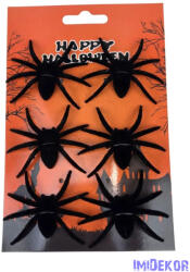  Halloween dekoráció - Pók 7 cm*6