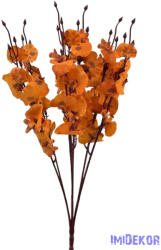 Antik színű kis orchidea csokor - Narancs