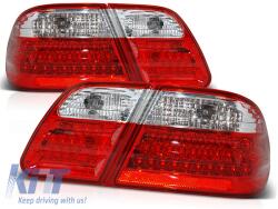  LED TAIL LIGHTS RED WHITE fits MERCEDES W210 95-03.02 (TTTLM6045918)