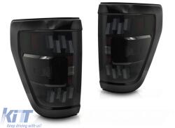  FULL LED TAIL LIGHTS SMOKE SEQ fits FORD F150 MK14 20-23 (TTTLF6046027)