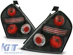  Tuning hátsó lámpa szett Fiat STILO 10.2001-2007 3 ajtós, fekete alap, bal és jobb (ABFITX6010784)