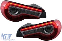 KITT Teljes LED hátsó lámpa szett Toyota 86 (2012-2019), Subaru BRZ (2012-2018), Scion FR-S (2013-2016) dinamikus irányjelzővel (TLSUBRZ)